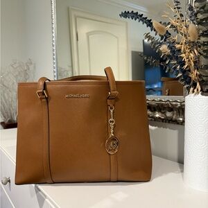 Michael Kors Tan Leather Tote